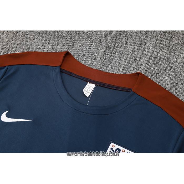 Chandal del Inglaterra 24-25 Manga Corta Azul - Pantalon Corto